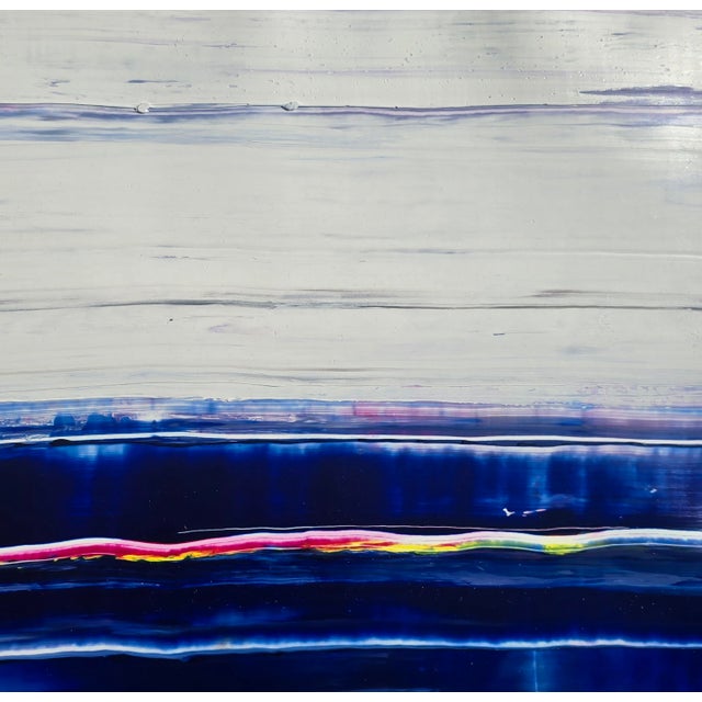 Abstract Contemporary Abstract Seascape — Original Oil Painting by Diane Grant | Color Field For Sale - Image 3 of 7