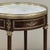 Wood 19th Century French Louis XVI Mahogany Marble Top Gueridon ~ Round End Table For Sale - Image 7 of 17