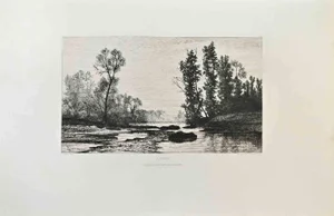 Tancrède Abraham, La Jouane, Etching, 1870s