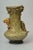 Austrian Art Nouveau Vase with Lions, 1890s For Sale - Image 3 of 7