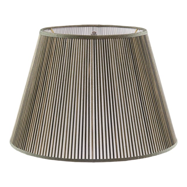 Empire Stick Shade in Washed Green, 16" For Sale