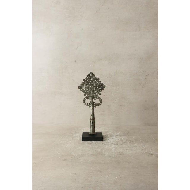 Vintage Ethiopian Cross For Sale - Image 3 of 4