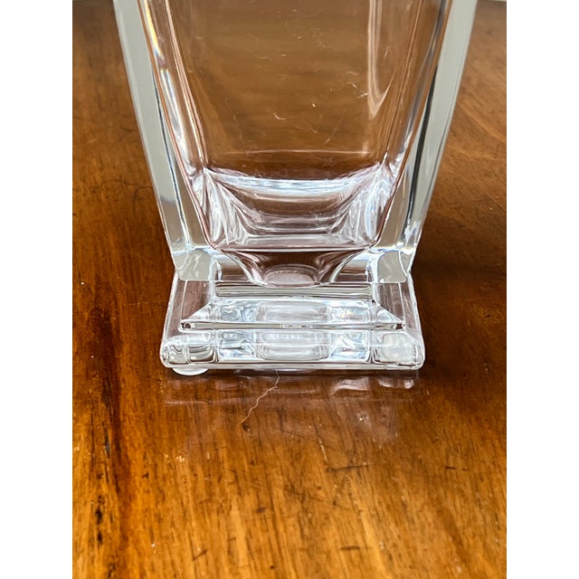 Vintage Baccarat Crystal Pearl Vase For Sale In Boston - Image 6 of 7