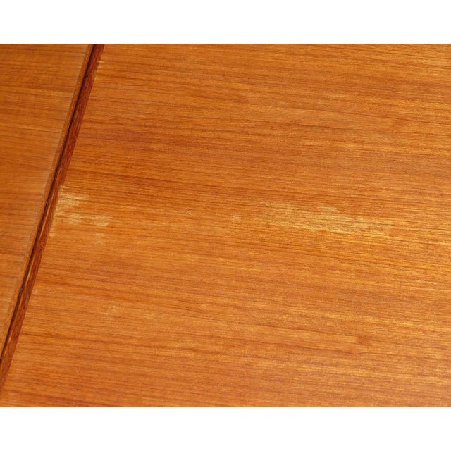 Teak Extendable Dining Table by Henning Kjaernulf for Vejle Stole & Møbelfabrik For Sale - Image 16 of 18