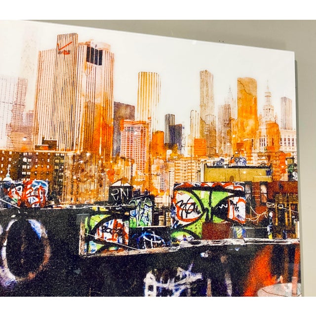 Modern Modern Urban “Dawn Runner” Giclee on Plexi For Sale - Image 3 of 6