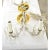 French Vintage Brass and Crystal Wall Sconces - A Pair For Sale - Image 12 of 12