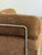 Textile Vintage Chrome and Corduroy Loveseat For Sale - Image 7 of 11