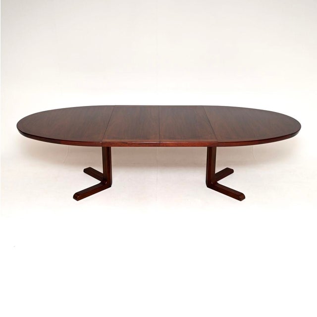 Mid-Century Modern Vintage Danish Extendable Dining Table from Dyrlund, 1960 For Sale - Image 3 of 11