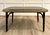 Here is a handcrafted faux bamboo coffee table by Jan T. Zoltowski, featuring a black lacquer and gilt frame surrounding a...