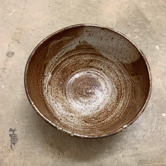 . 1950s Frans Wildenhain Sgrafitto and Slip Decorated Studio Pottery Bowl For Sale In Boston - Image 6 of 9