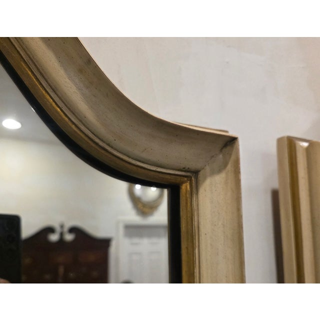 Pair of Vintage LaBarge Hollywood Regency Chippendale Revival Style Wall Mirrors For Sale In Washington DC - Image 6 of 6