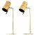 Gold Model B-195 Table Lamps by Hans-Agne Jakobsson, 1950s, Set of 2 For Sale - Image 8 of 8