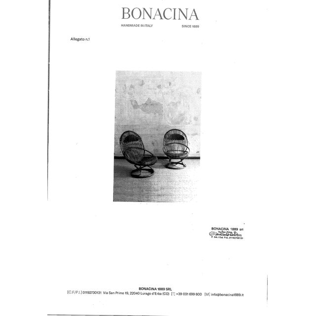 Tre Cerchi Armchairs by Tito Agnoli for Bonacina, Italy, 1950s, Set of 2 For Sale - Image 12 of 14