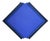 Rolf Hans, Blue Monochrome Color-Field Painting, 1970, Acrylic For Sale