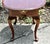 Vintage Nob Creek Oval CherryWood Queen Anne Style Table W/Drawer For Sale - Image 9 of 14