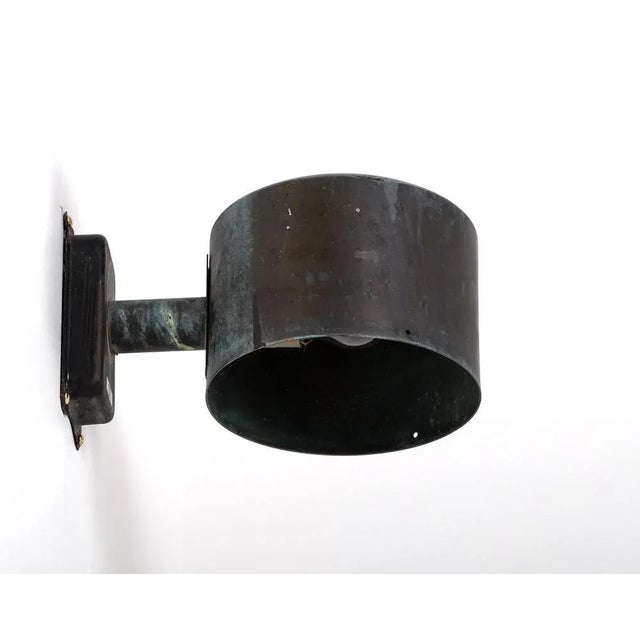 1960s Copper Wall Lamp attributed to Westal, Sweden, 1960s For Sale - Image 5 of 10