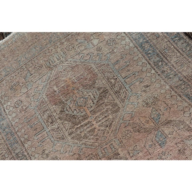 Karadjeh Vintage Runner With Multi-Medallion Design 3'1 X 11'6 For Sale - Image 14 of 14