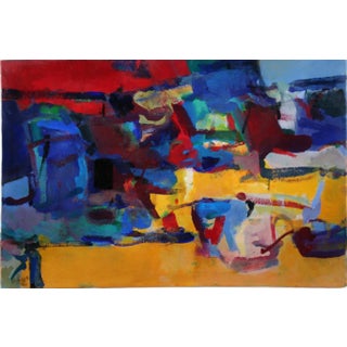 Paul Nicholls, Spiaggia Follonica, Acrylic on Cardboard, 2021 For Sale