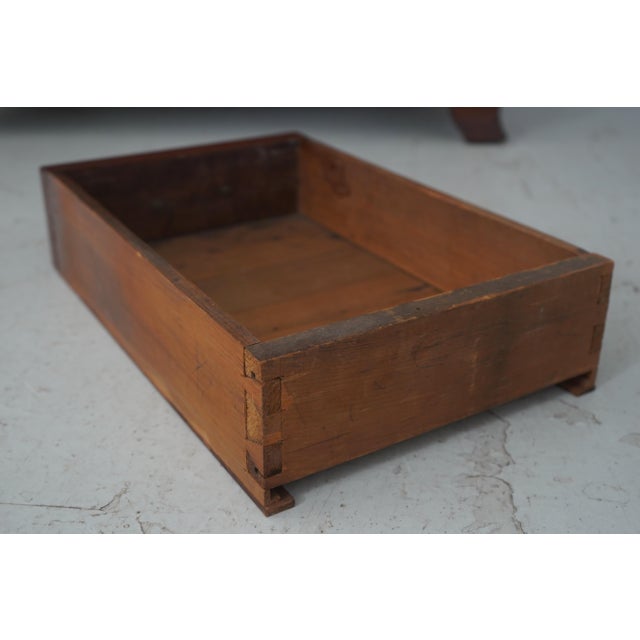 19th C. American Made Cherry Wood Chest of Drawers For Sale - Image 14 of 16