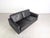 Black Conseta Two-Seater Sofa in Leather from Cor For Sale - Image 8 of 11