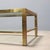 Metal Vintage Glass Coffee Table, 1970s For Sale - Image 7 of 9