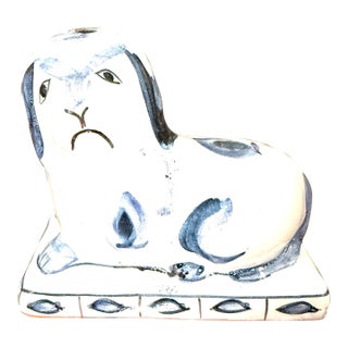 Vintage Staffordshire Style Dog For Sale