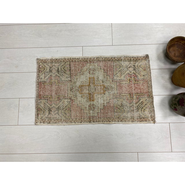 Turkish Vintage Ethnic Handmade Area Rug For Sale - Image 3 of 5