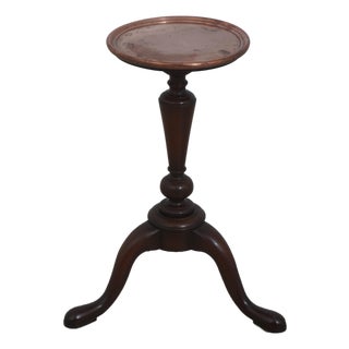 Kittinger Cw-149 Mahogany Copper Top Williamsburg Kettle Stand For Sale