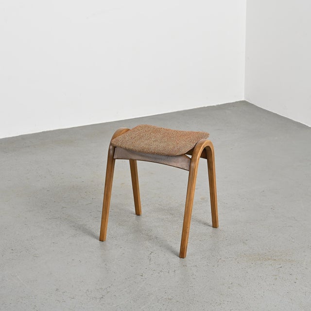 Stool by Isamu Kenmochi for Akita Mokko, Japan, 1960s For Sale - Image 6 of 15