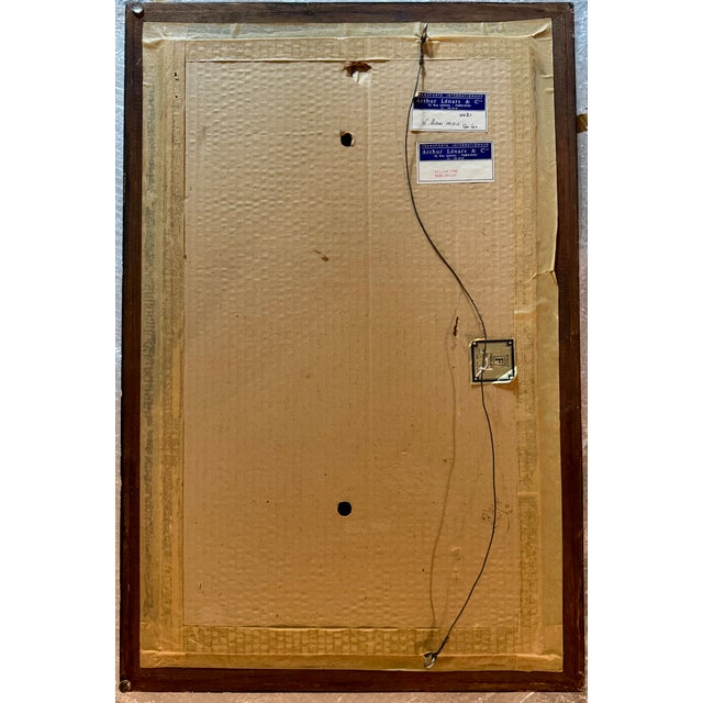 Nicola Ortis Poucette, Circus (1971) — Oil on Board, Framed, Artist Signed — Ex-Wally Findlay For Sale - Image 10 of 15