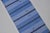 1960s Anatolian Kilim Runner in Blue Stripe, 1960s For Sale - Image 5 of 10