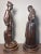 Early 20th Century Early 20th Century French Bronze-Clad Plaster Breton Man and Woman Sculptures on Wood Bases - Set of 2 For Sale - Image 5 of 6