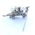 1990s Mikimoto Estate Akoya Pearl Brooch Pin Sterling Silver For Sale - Image 4 of 7