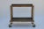 Industrial Sturdy Industrial Bar Cart on Wheels For Sale - Image 3 of 9