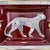 2020s Hermès Mosaic Leopard Bone China Ashtray & Trinket Dish For Sale - Image 5 of 8