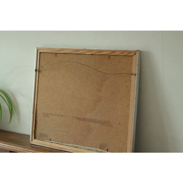 Gustav, Through the Trees, 1960s, Oil on Canvas, Framed For Sale - Image 8 of 10