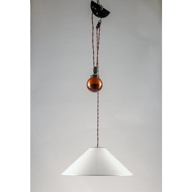 2000 - 2009 Vintage Pendant Lamp by Enzo Mari & Giancarlo Fassina for Artemide, 1970 For Sale - Image 5 of 14