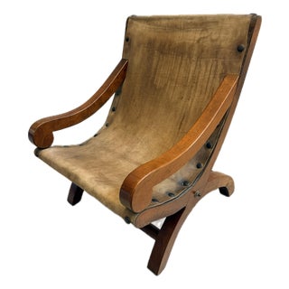 Early 19th Century Mexican Butaque Armchair For Sale