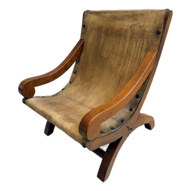 Early 19th Century Mexican Butaque Armchair For Sale