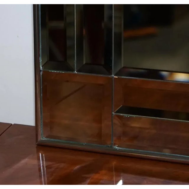 Decorative Rectangle Wall Mirror with Beveled Glass For Sale - Image 6 of 14