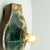 1970s Green Ceramic Wall Light attributed to Hustadt Keramik, Germany, 1970s For Sale - Image 5 of 14