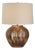 McKinley Textured Brown Table Lamp For Sale