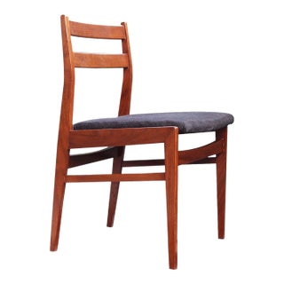 Mid-Century Meredew Sculptural Vintage Desk Side Accent Chair Teak, 1960s For Sale