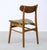 Brown Vintage Danish Dining Chairs in Teak, 1960s, Set of 5 For Sale - Image 8 of 13