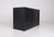 Mid-Century Modern Small Brutalist Two-Door Storage Unit in Blackened Oak, 1970s For Sale - Image 3 of 8