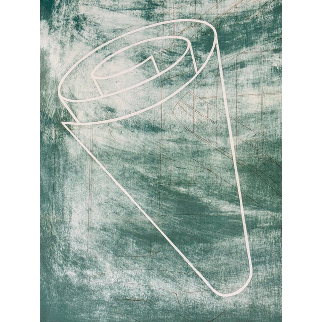 Mark Lere (American B. 1950), Signed Lithograph Entitled “Spindle” 1986 For Sale - Image 12 of 18