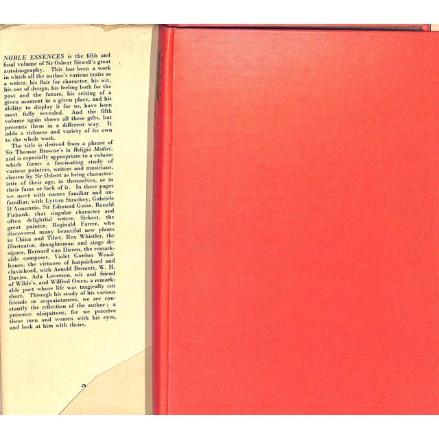 Being A Book Of Characters And The Fifth And Last Volume Of Left Hand, Right Hand! SITWELL, Osbert [autobiography] [324]...