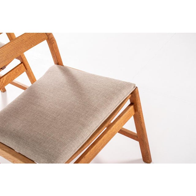 Oak Dining Chairs by Kurt Østervig for K.P. Møbler, 1960s, Set of 4 For Sale - Image 9 of 14
