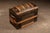 Traditional Antique Embossed Metal Dome Top Steamer Trunk For Sale - Image 3 of 11