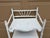 19th Century American Victorian White Painted Bamboo Four-Tier Étagère For Sale - Image 9 of 14